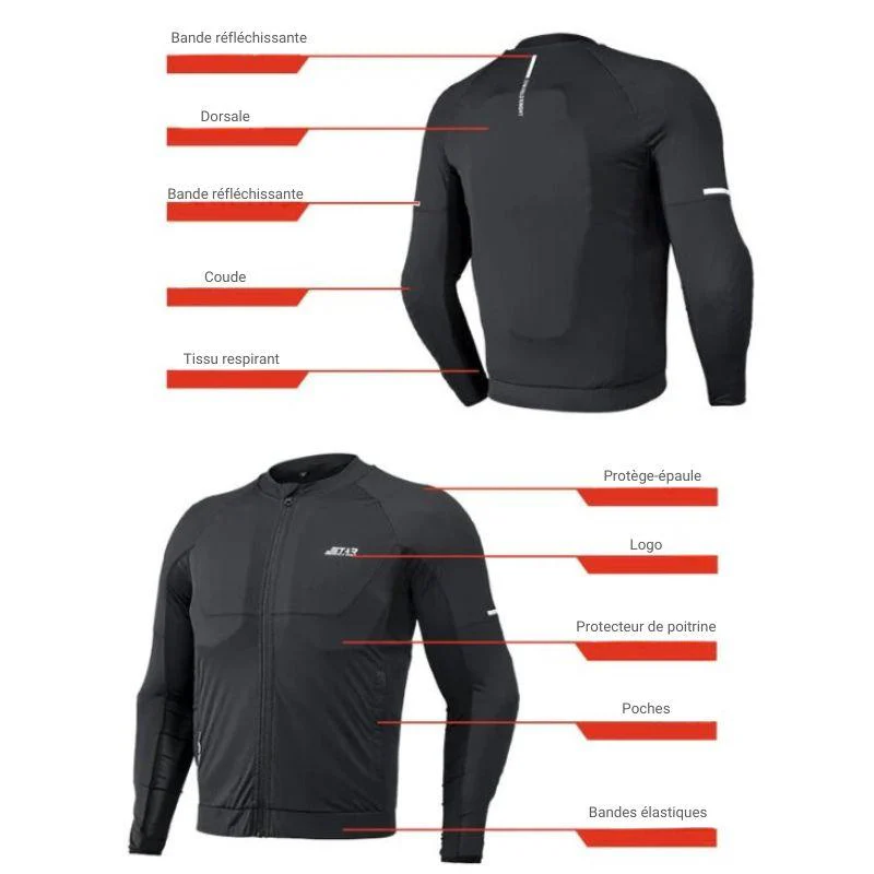 Veste moto été ventilé homme - Ventura™ – Image 6