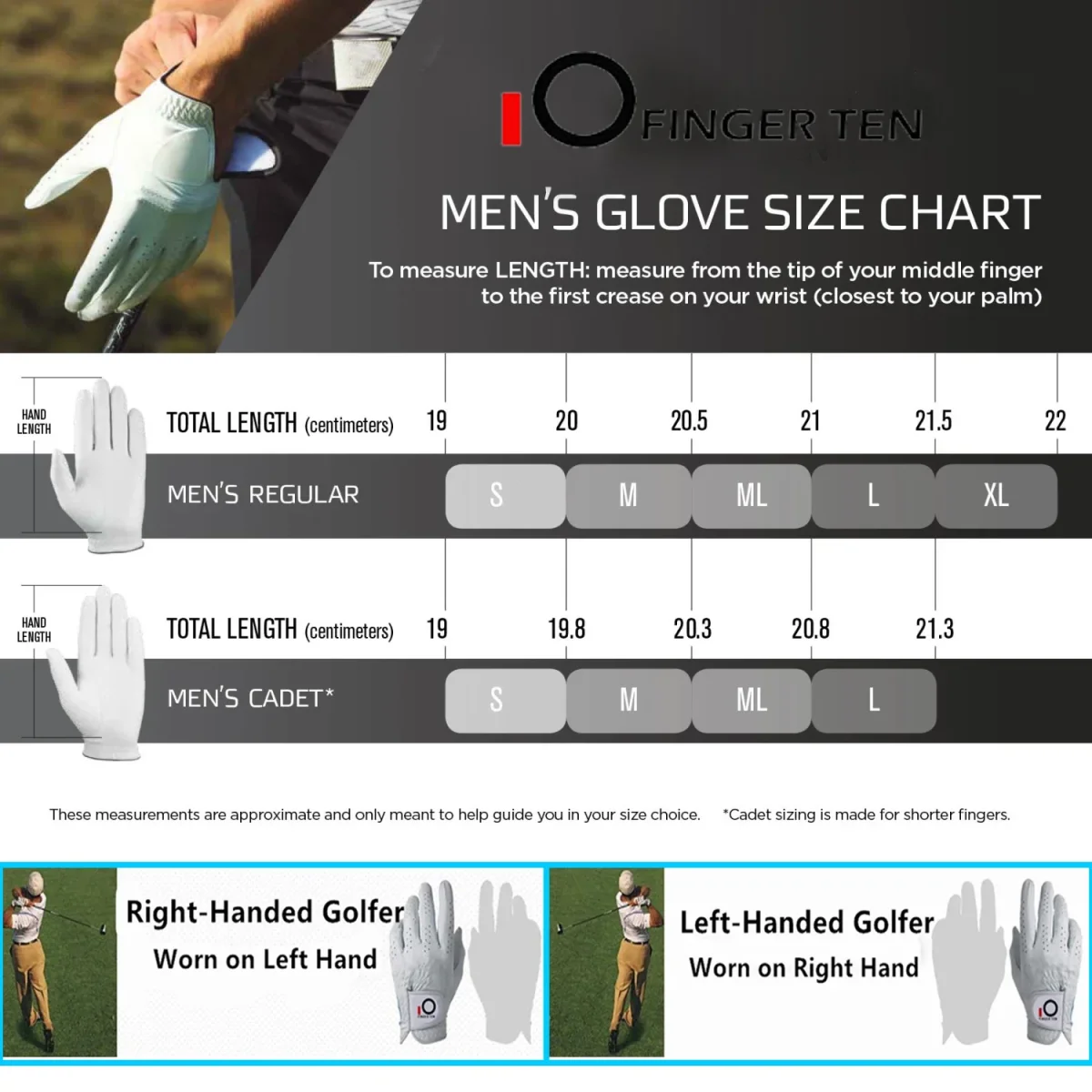 Gants de Golf O FINGER TEN – Élégance, Performance et Confort – Image 8
