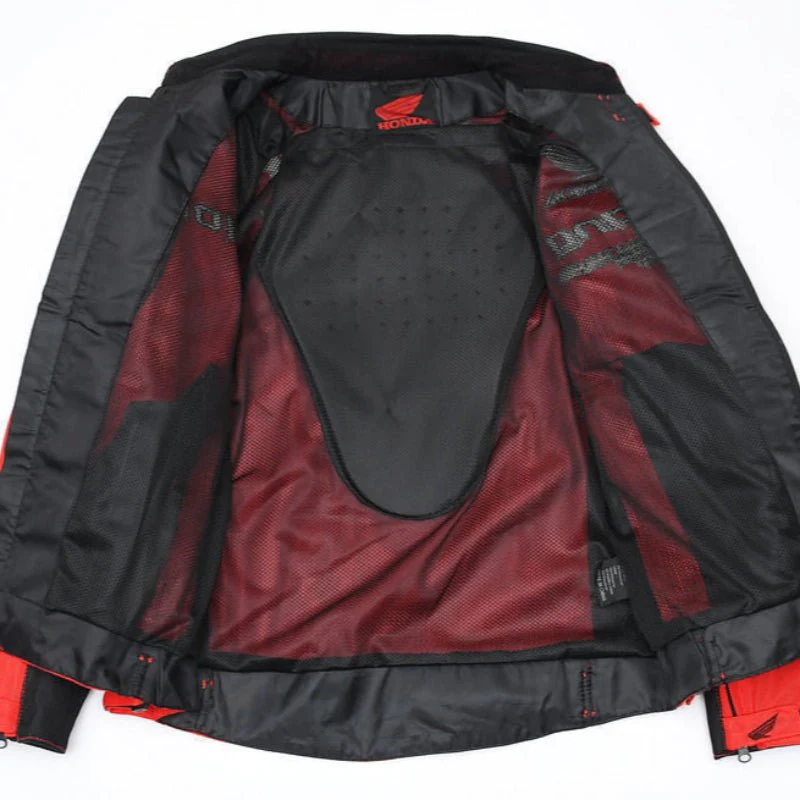 Blouson protection moto été | Honda Racing HRC rouge – Image 7