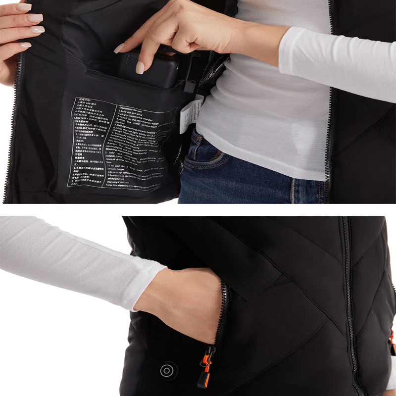 Gilet Chauffant moto femme BeeMotion™ – Image 5