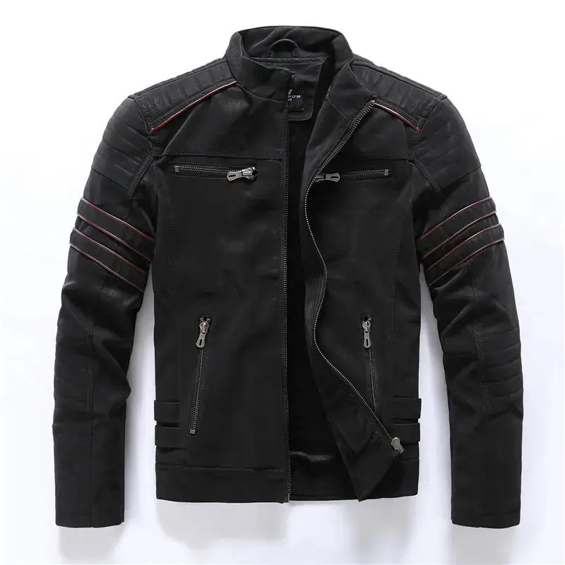 Blouson style biker homme - Sino SOLDES – Image 3